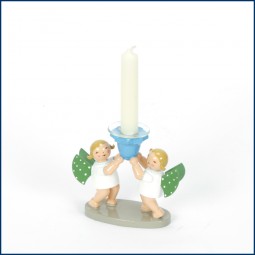 Engelgruppe mit Kerze